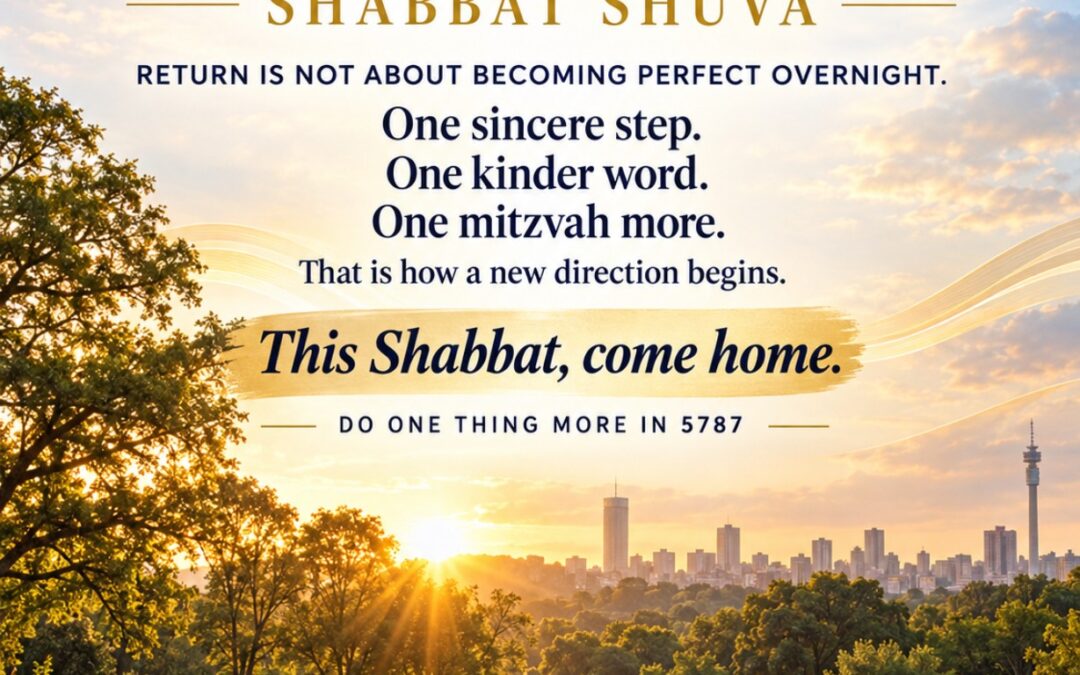 Ha’azinu — Shabbat Shuvah — Victory Park Hebrew Congregation graphic